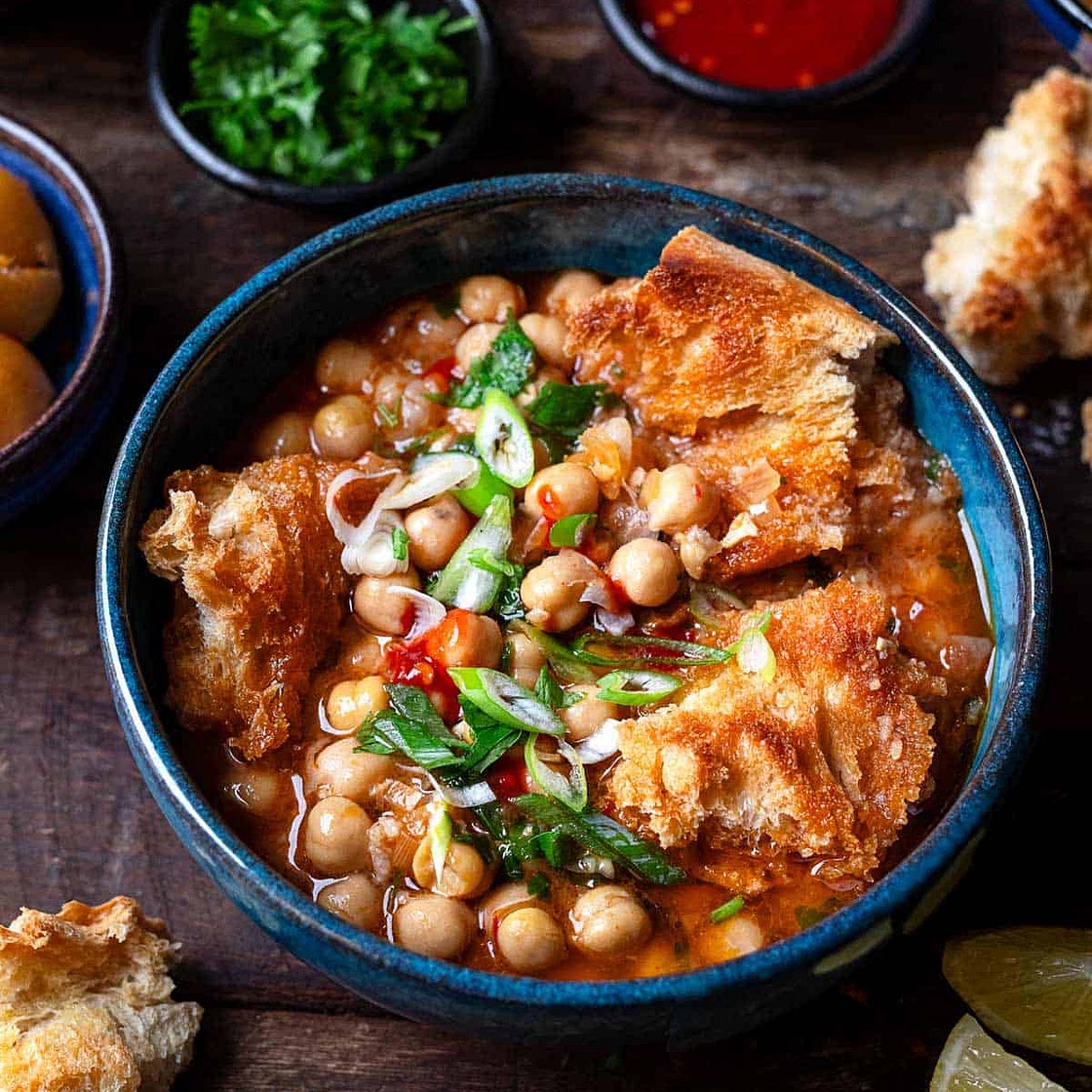 Lablabi (Tunisian Chickpea Stew) Recipe