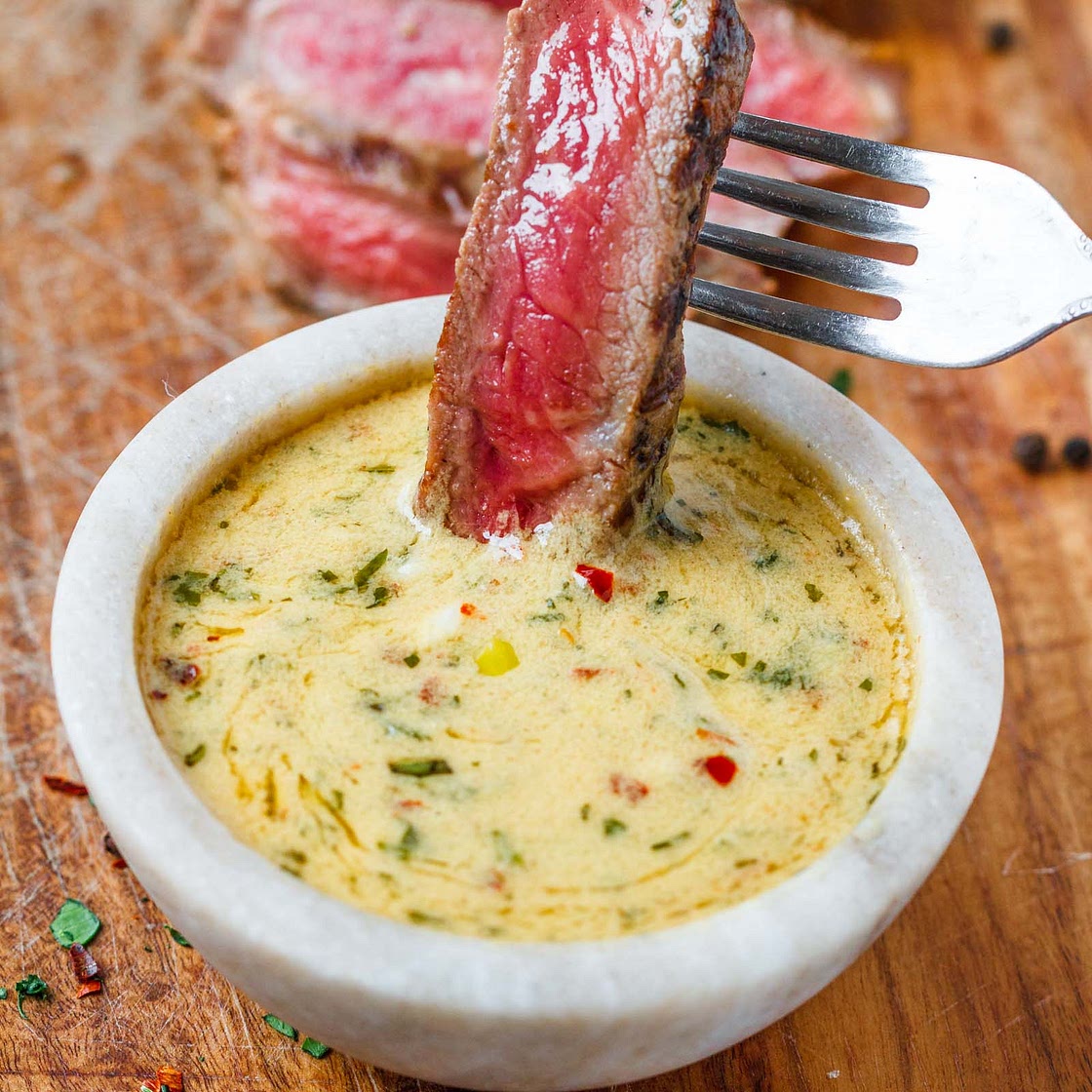 Cowboy Butter Dipping Sauce