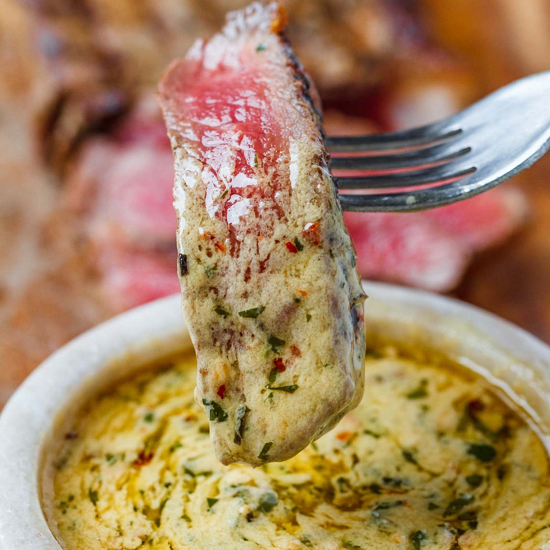 Cowboy Butter Dipping Sauce