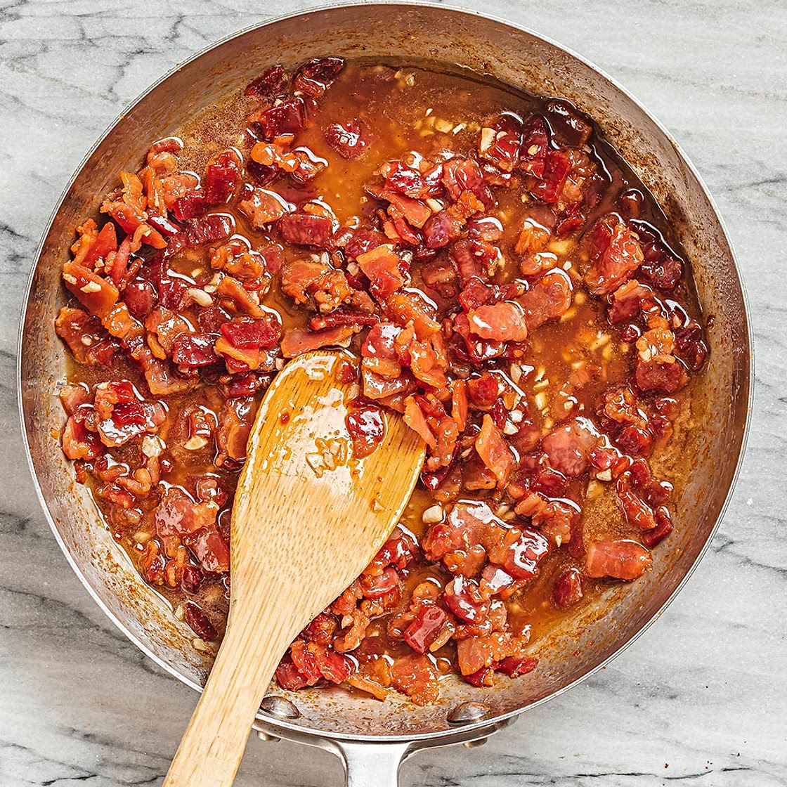 Honey Bacon Roasted Potatoes