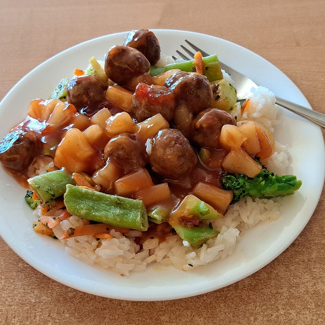 Meatballs for Italian (Spaghetti), Chinese (Sweet and Sour) or Swedish Meatballs.