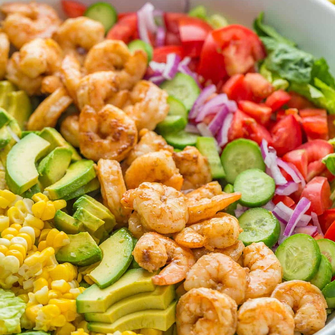 Shrimp Cobb Salad Recipe