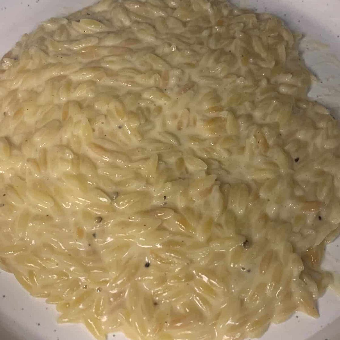 One Pot Orzo Mac & Cheese