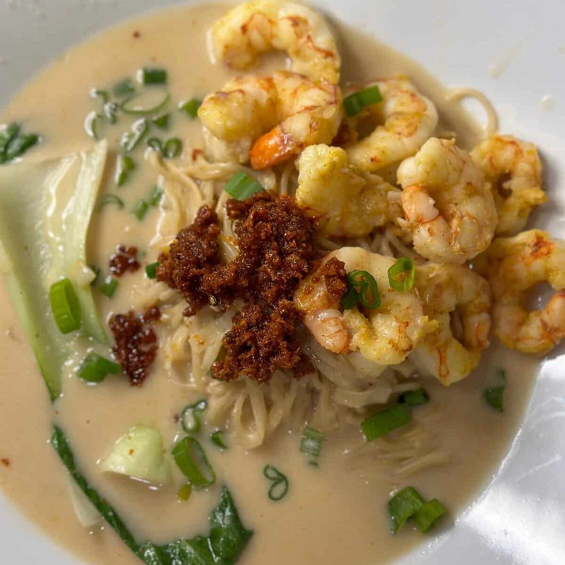 Thai-Inspired Shrimp Coconut Noodle Soup