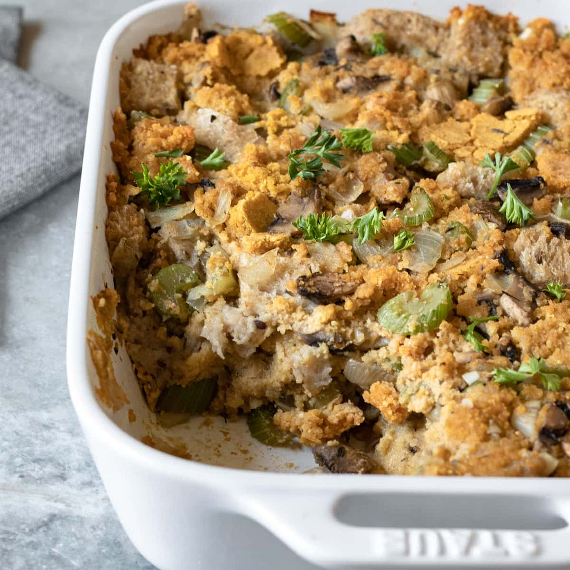 Vegan Cornbread Dressing