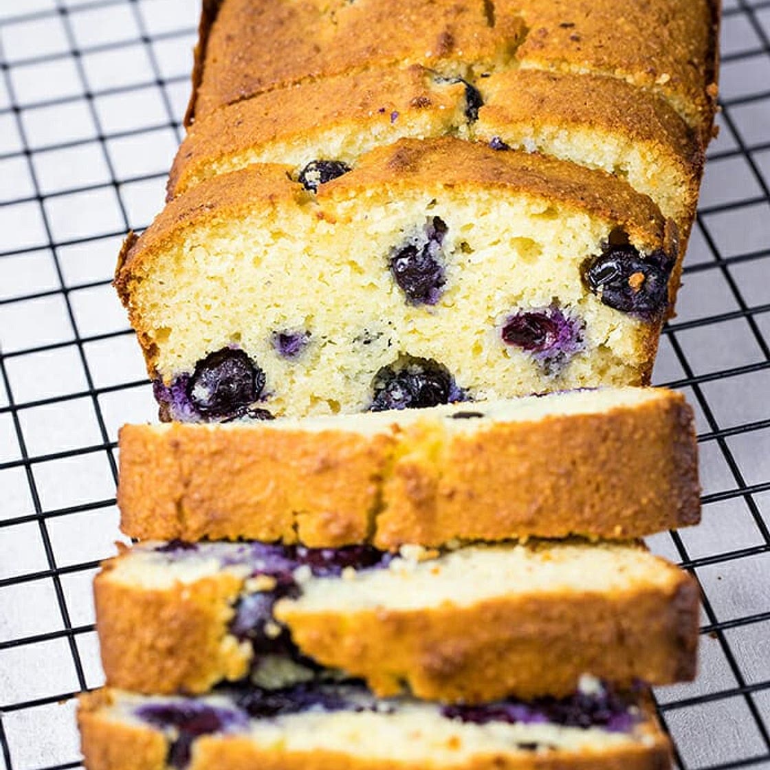 Easy Keto Blueberry Bread - Low-Carb Recipe