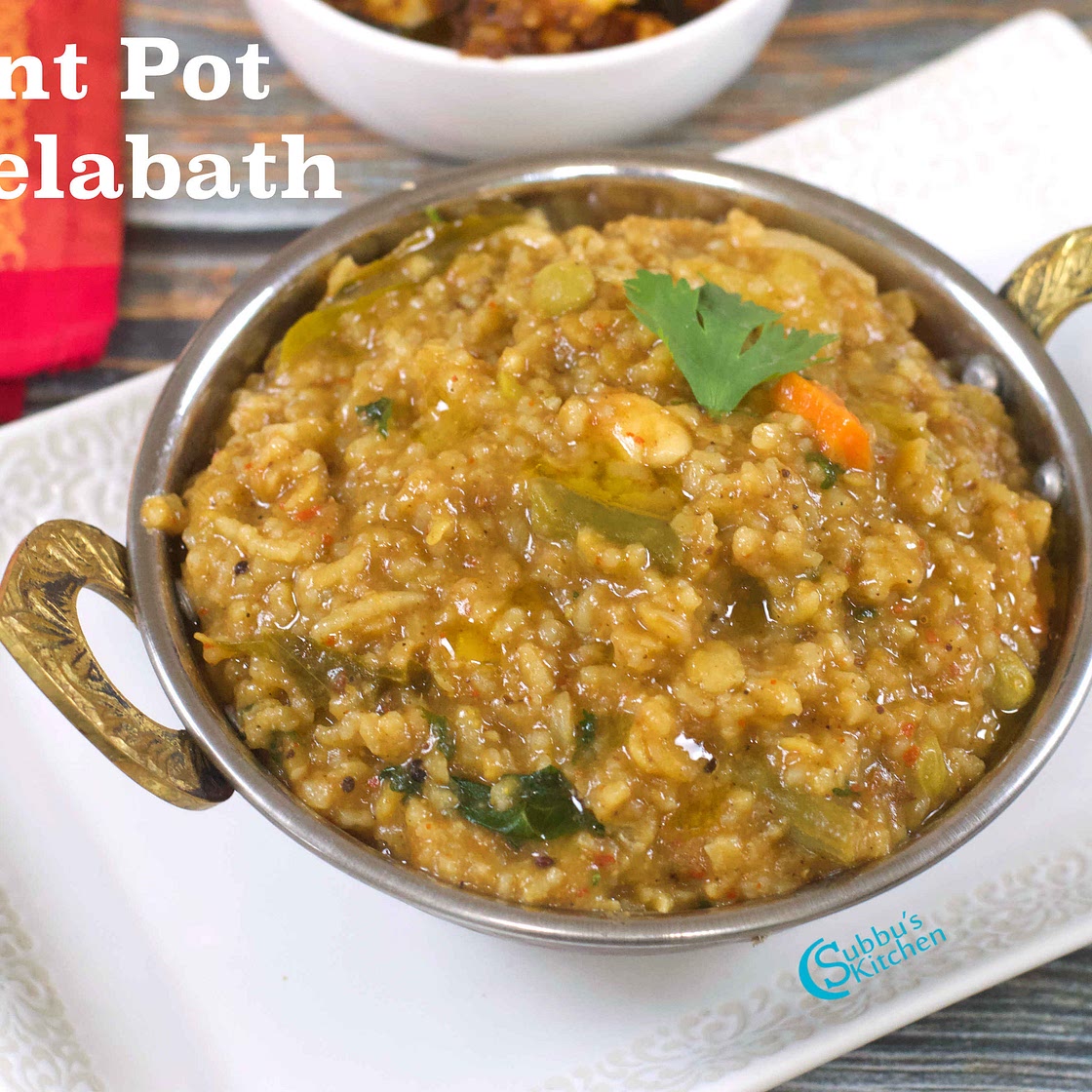 Instant Pot Bisibelabath