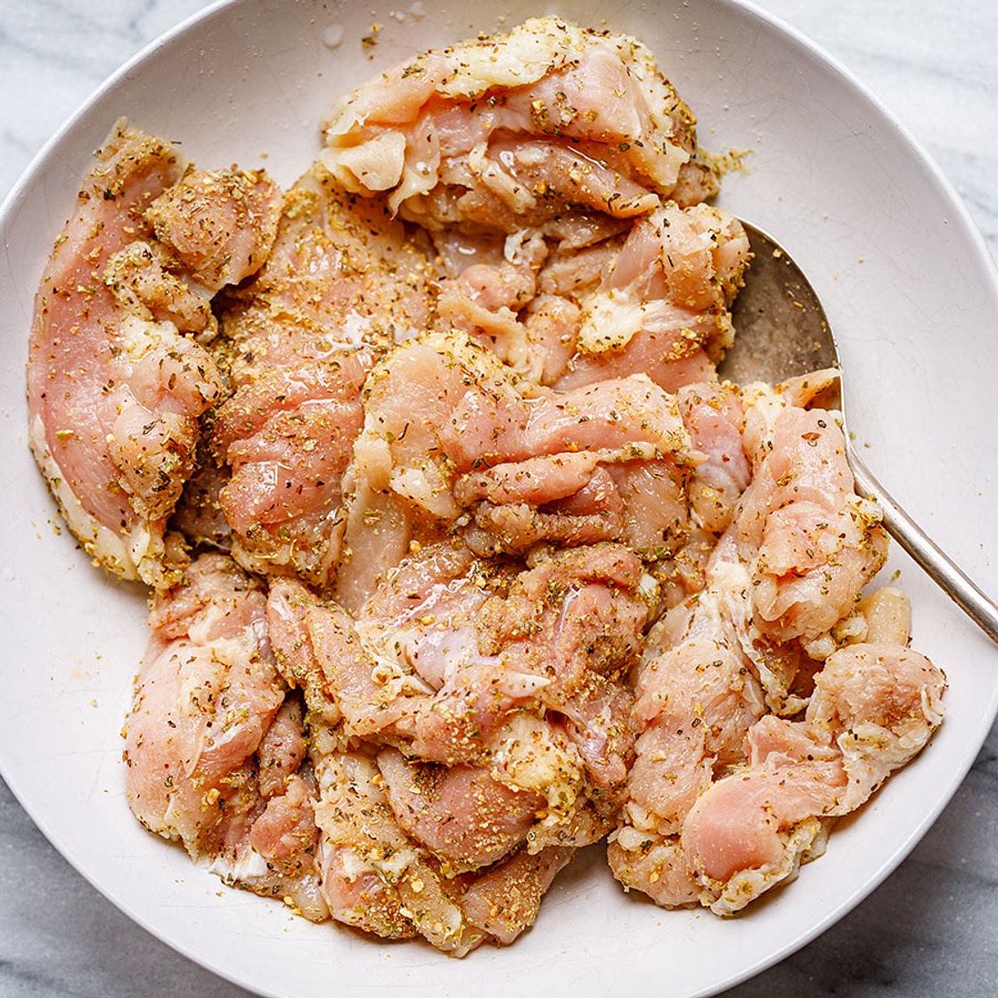 Garlic Mushroom Chicken Thighs with Sun-Dried Tomatoes