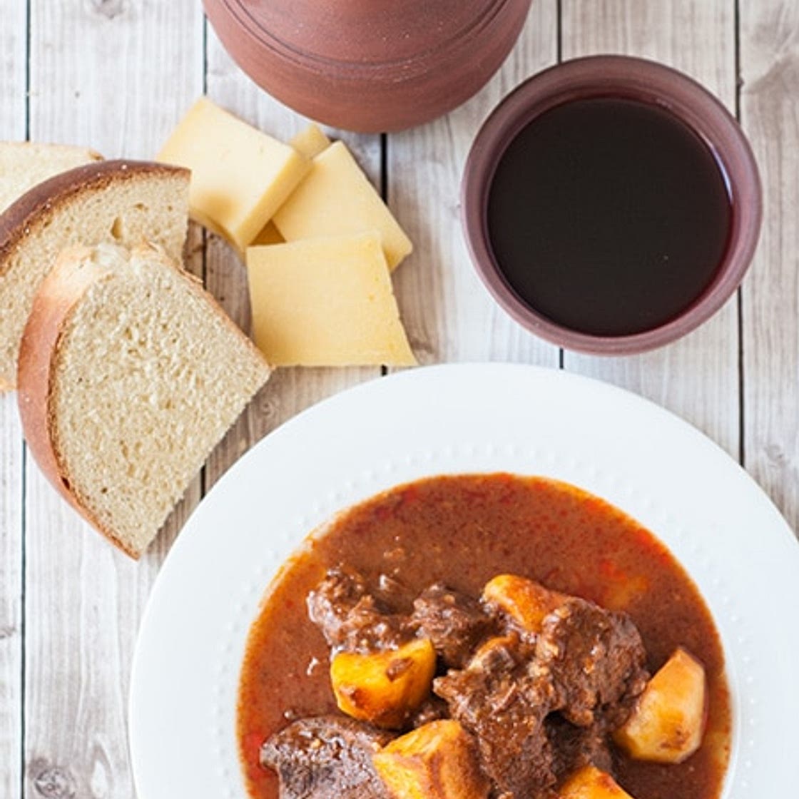Azores Beef Stew with Potatoes (Molha de Carne)