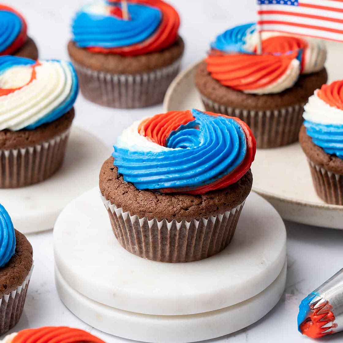 4th of July Brownies