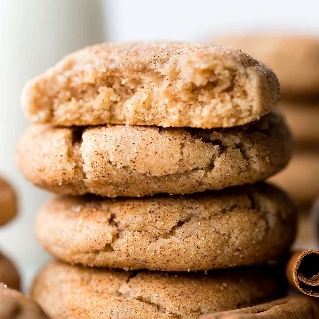 Soft & Thick Snickerdoodles