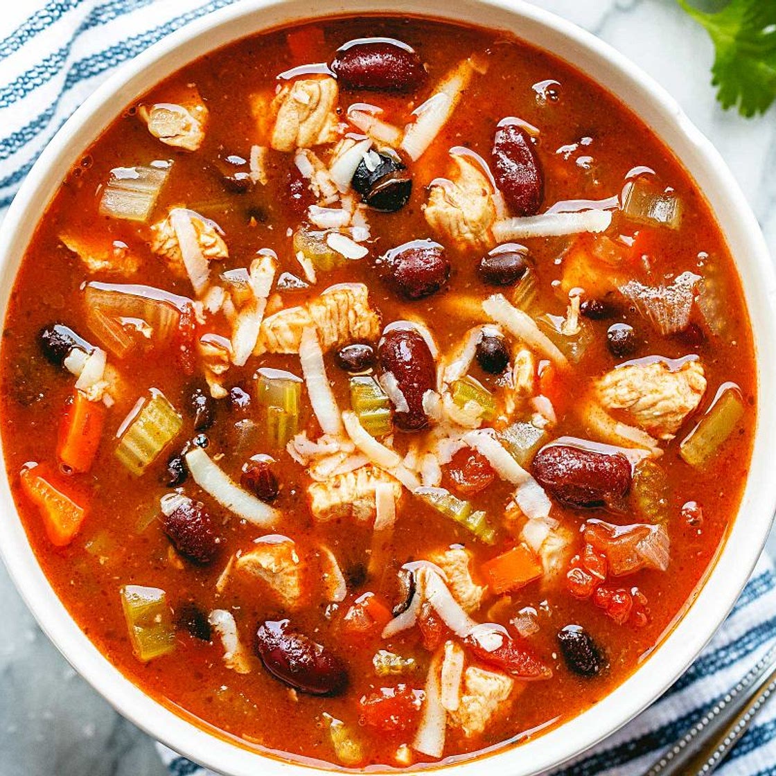 Instant Pot Chicken Chili Soup