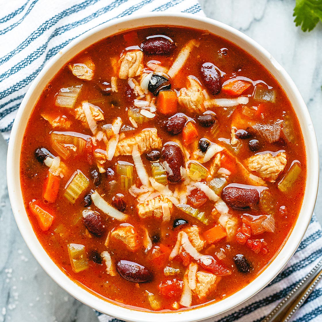 Instant Pot Chicken Chili Soup