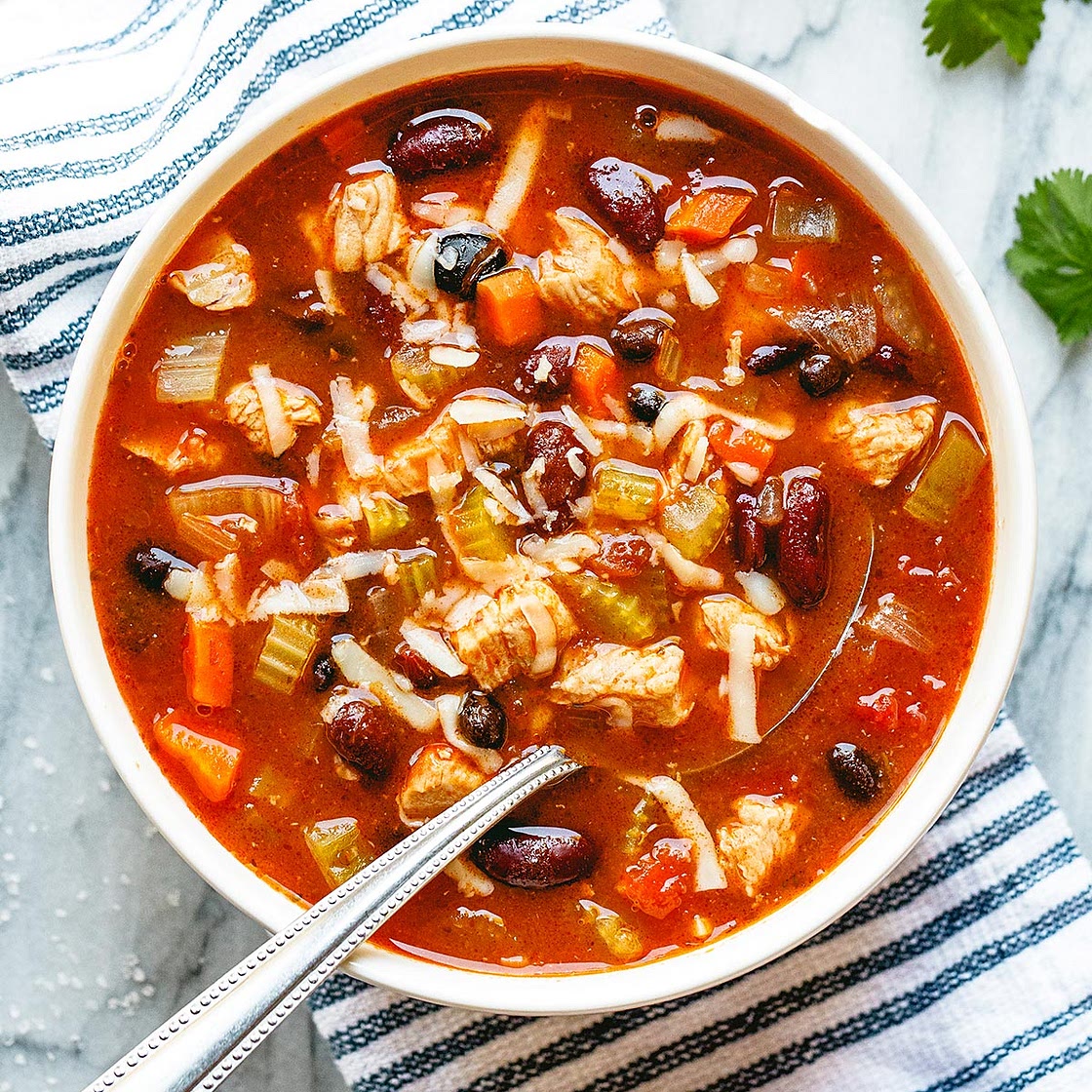 Instant Pot Chicken Chili Soup