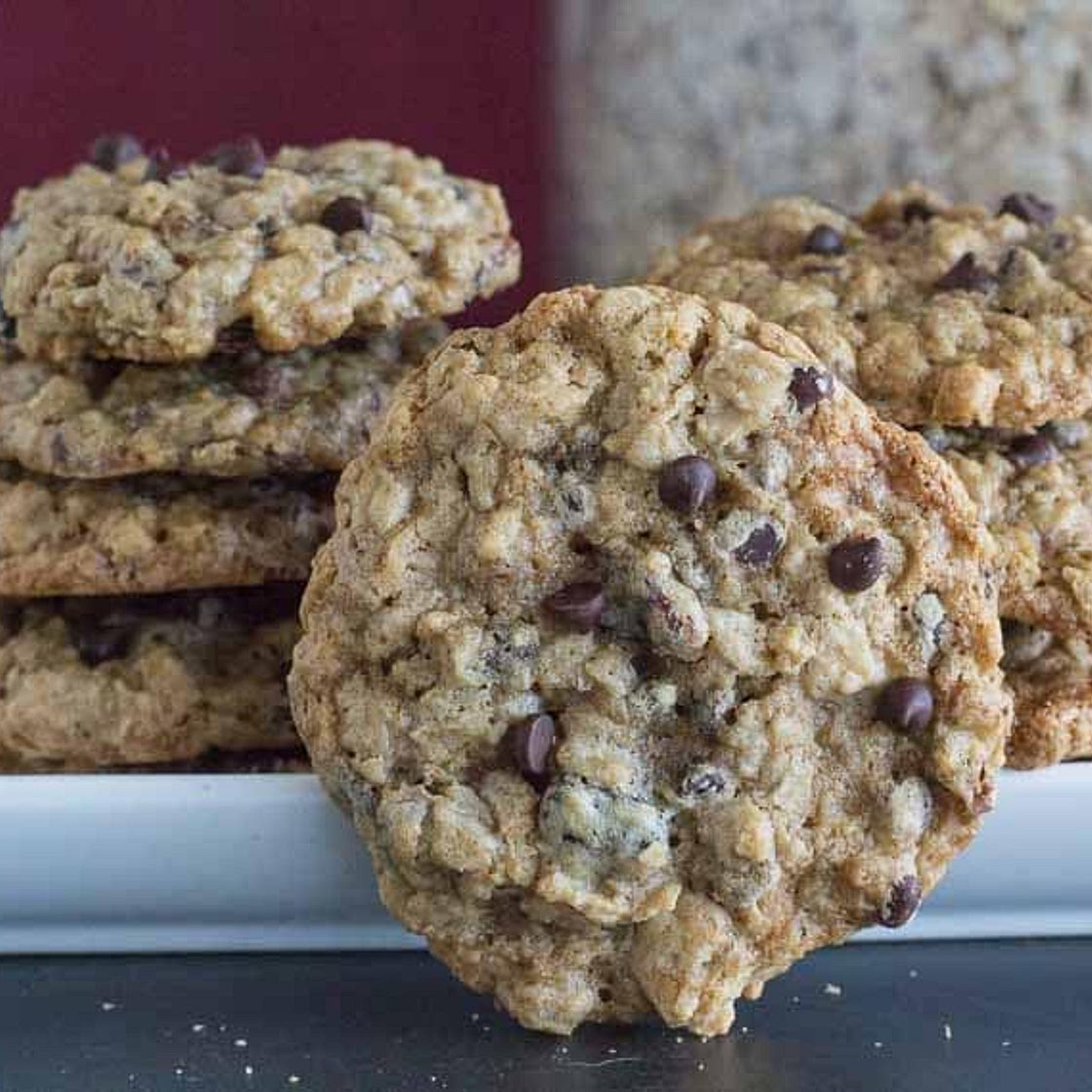 One-Bowl Oatmeal Chocolate Chip Cookies