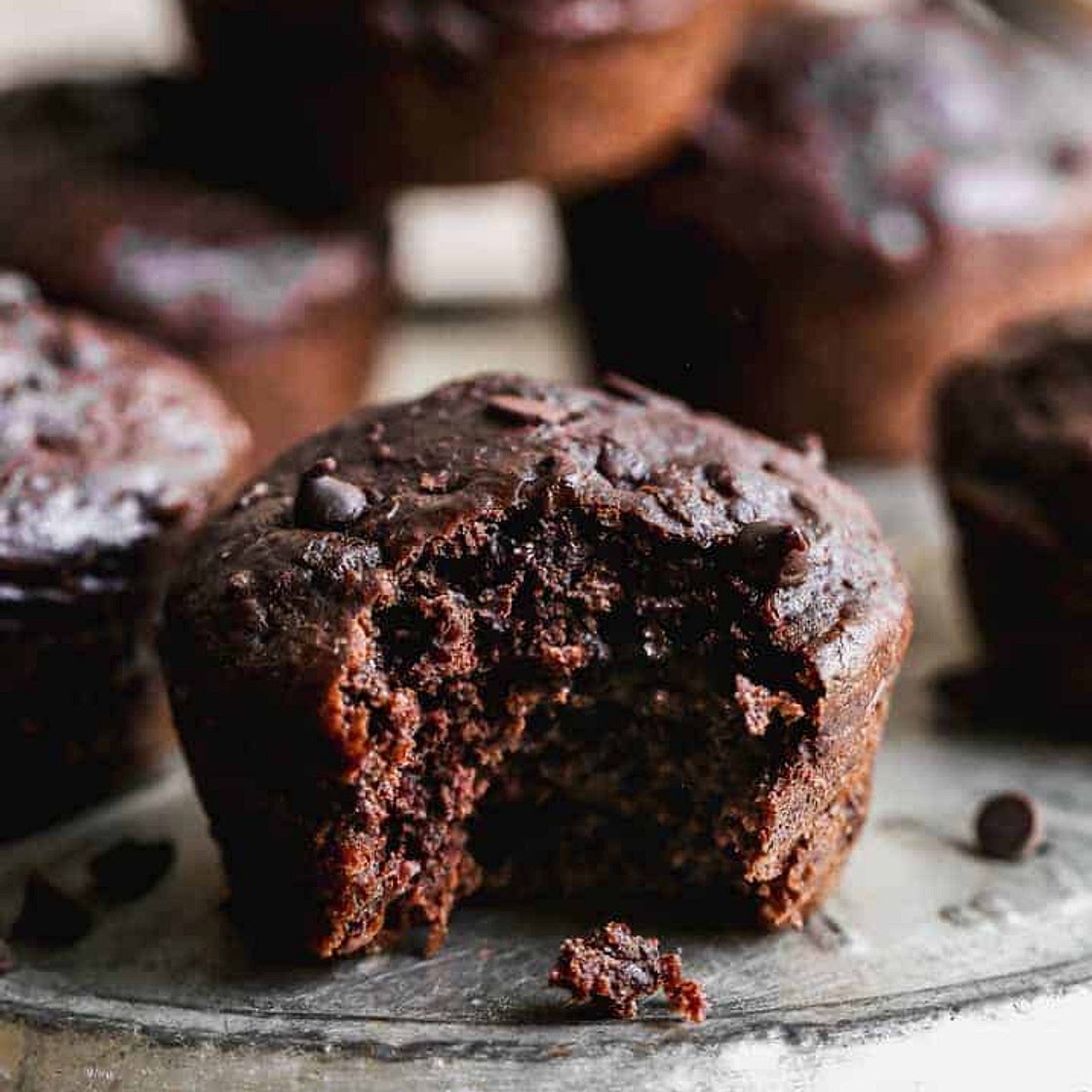 Skinny Chocolate Muffins