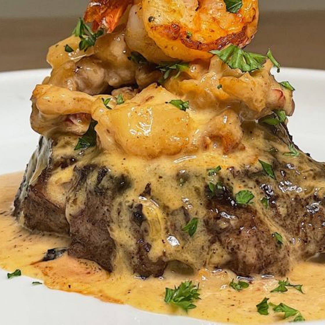 Creamy Lemon & Herb Salmon