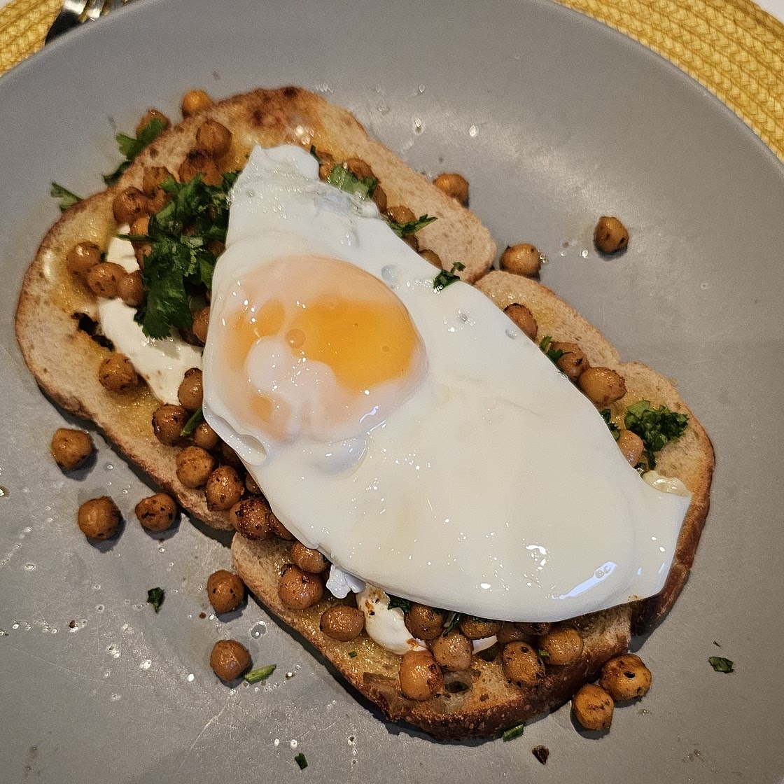 Herby Chickpeas | Student Breakfast Series