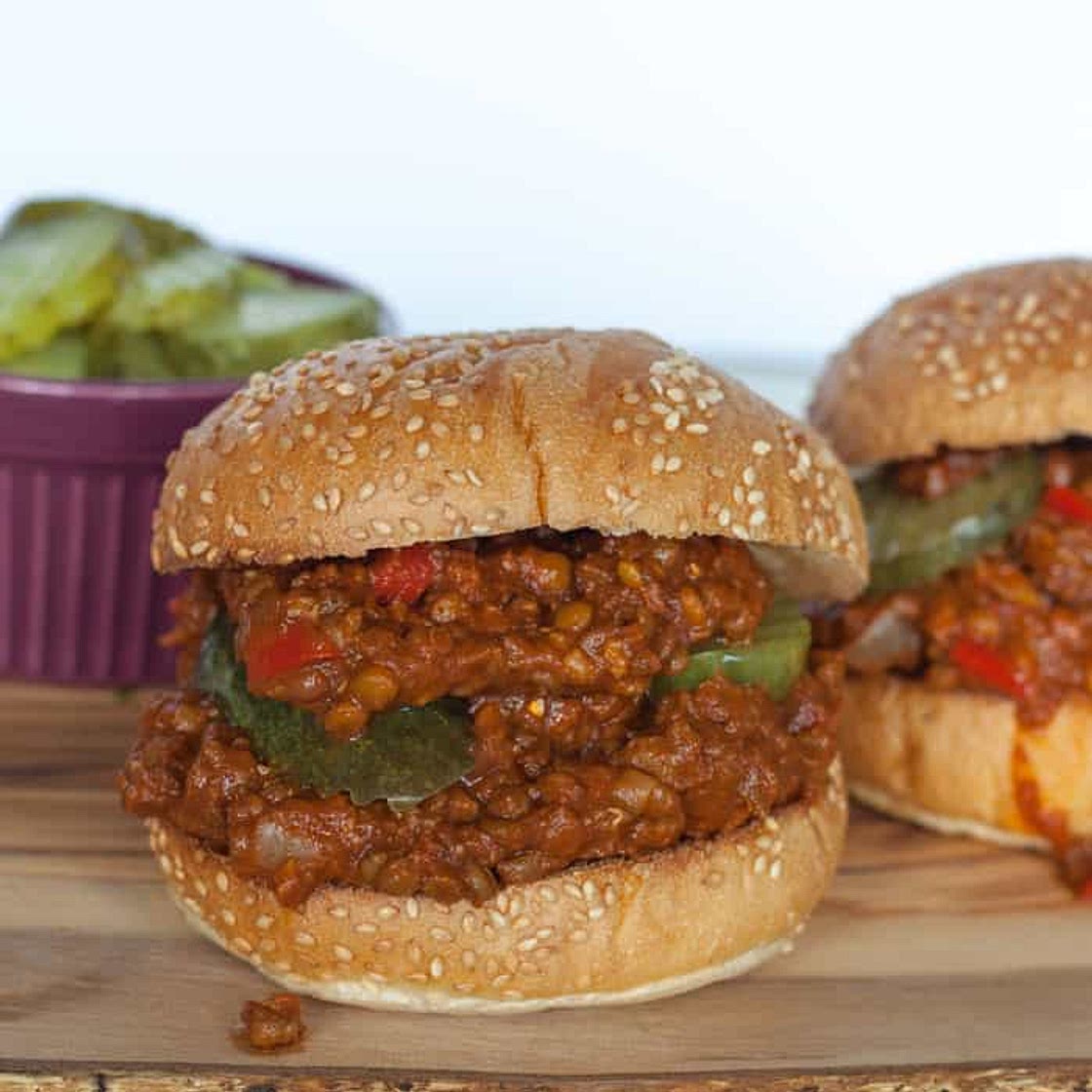 Vegan Lentil Sloppy Joes