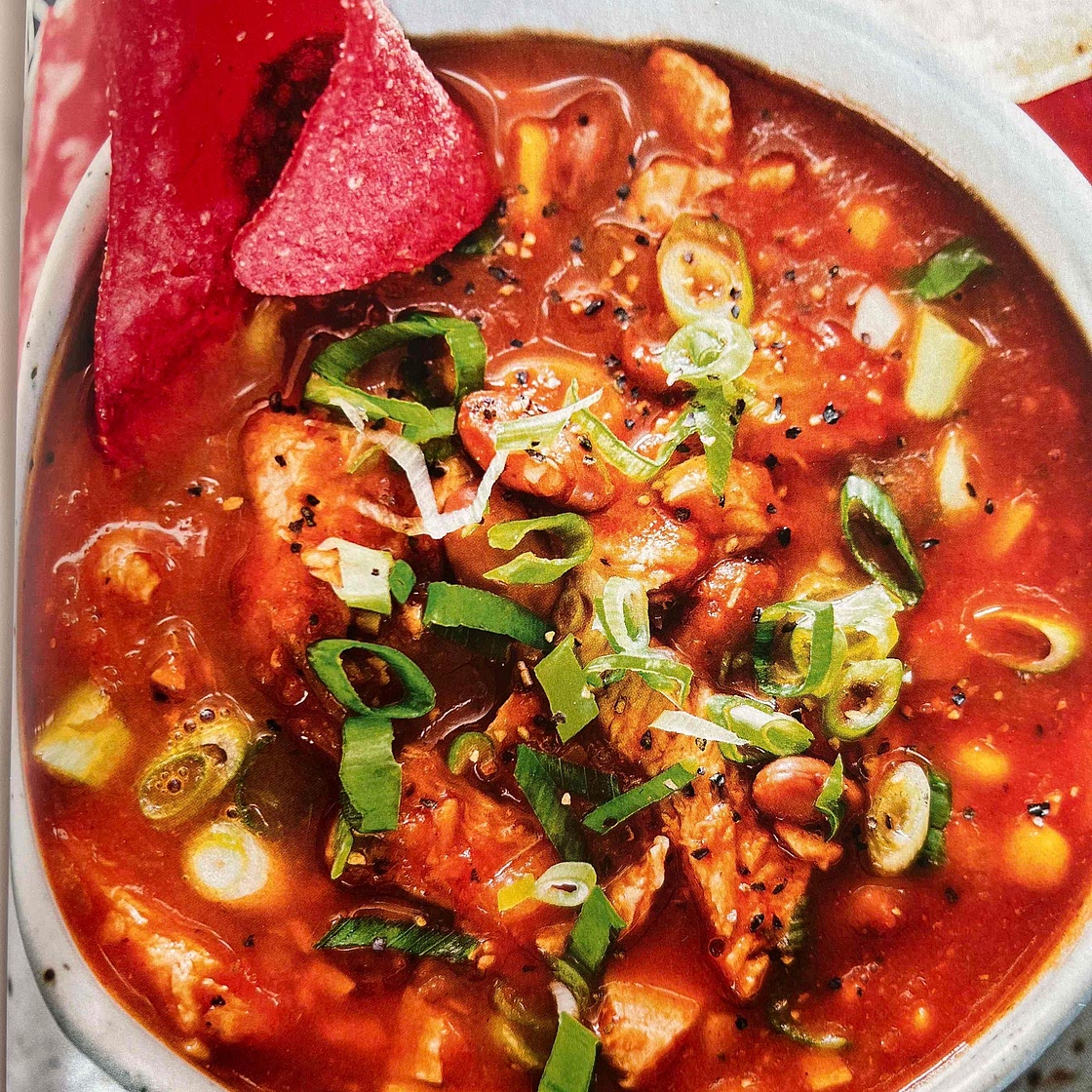 FIESTA CHICKEN TORTILLA SOUP