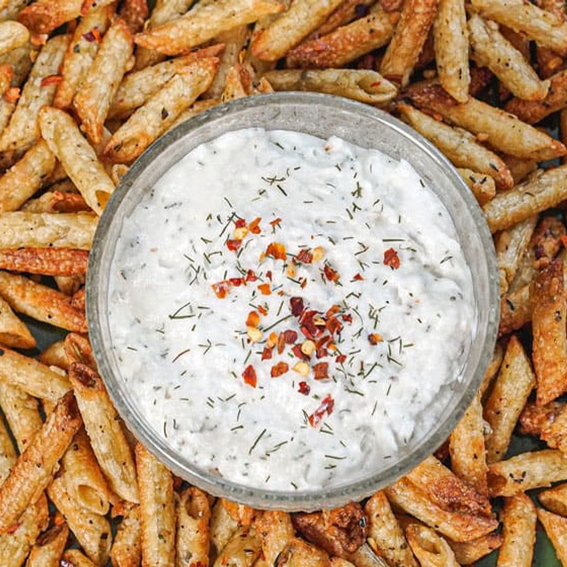 Vegan Whipped Feta Dip