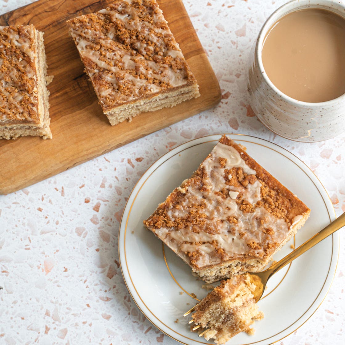 Vegan German Streusel Cake