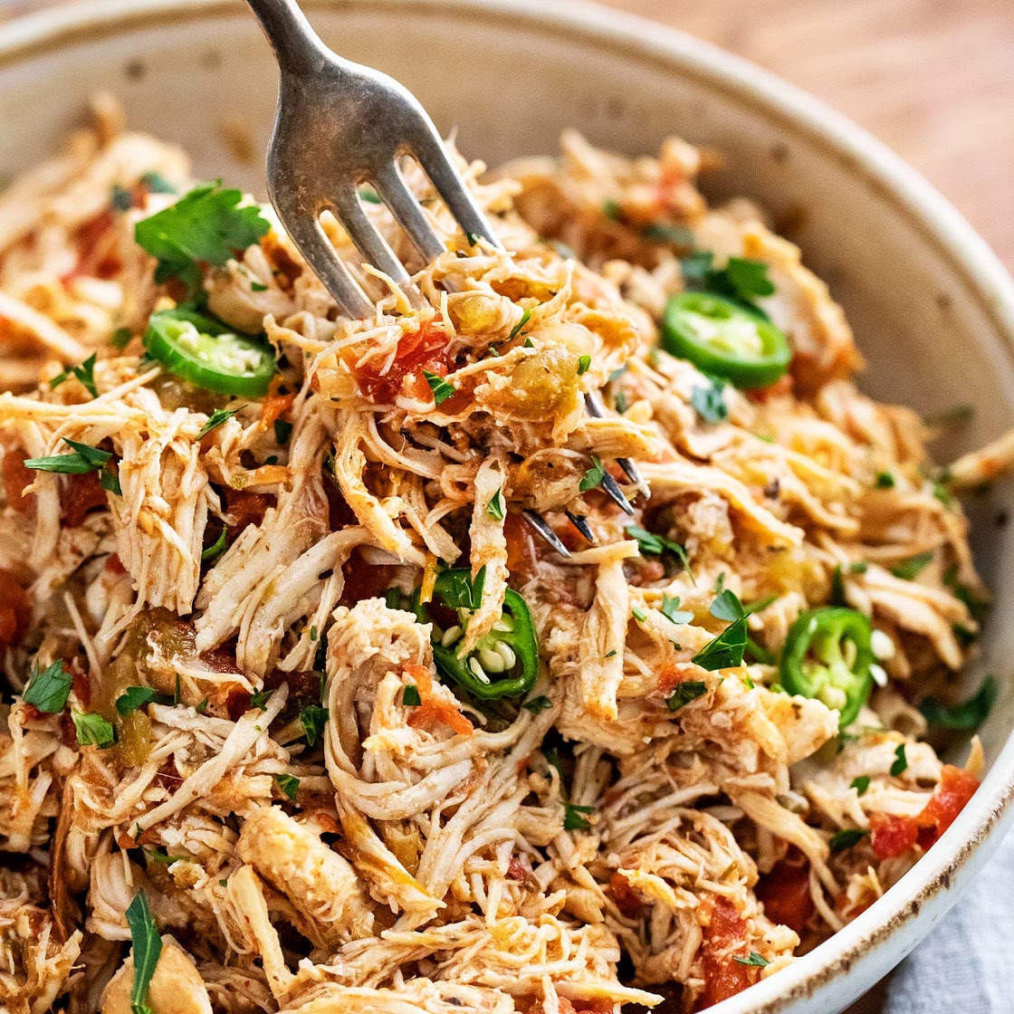 Instant Pot Mexican Shredded Chicken