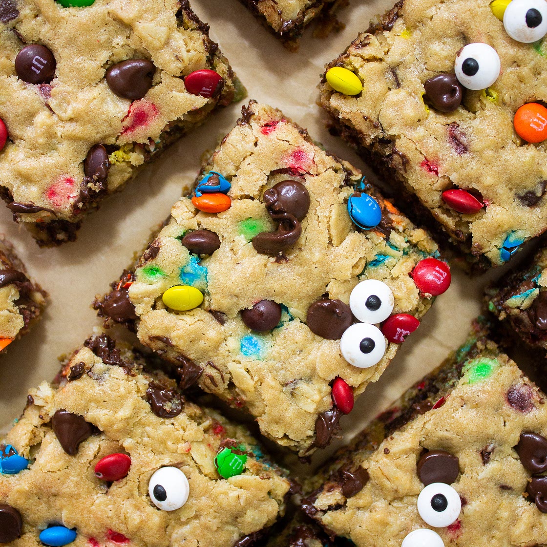 Monster Cookie Bars