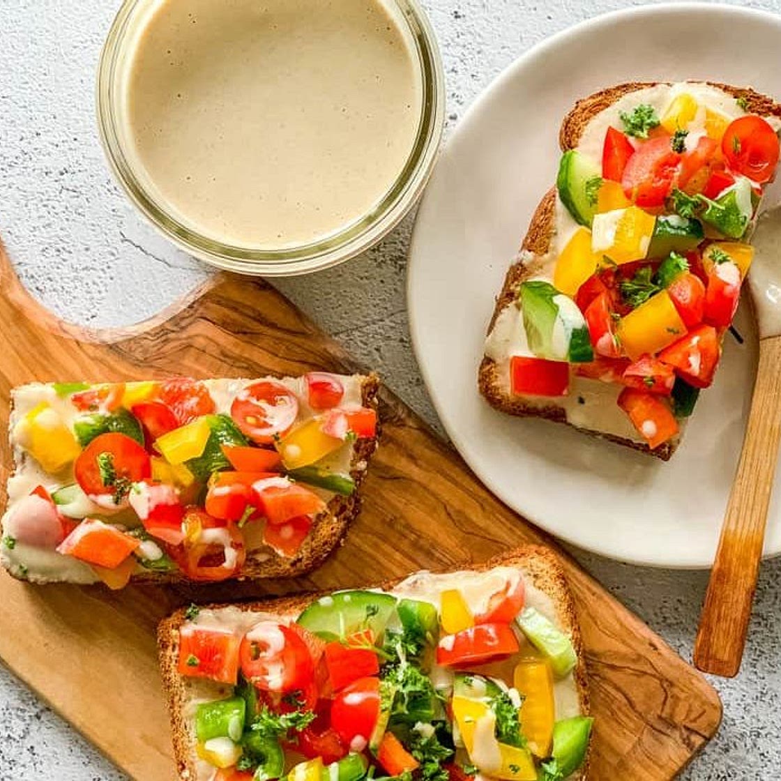 Tahini Toast