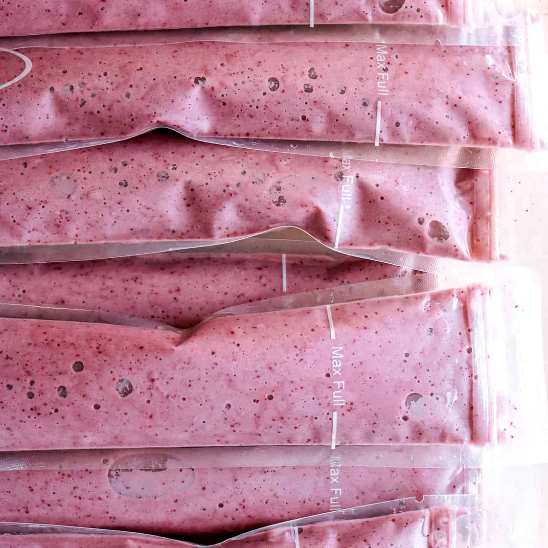 Homemade Yogurt Tubes