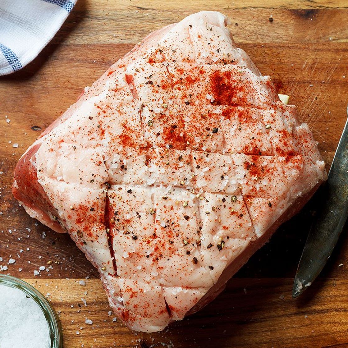 Crockpot Creamy Garlic Pork Loin