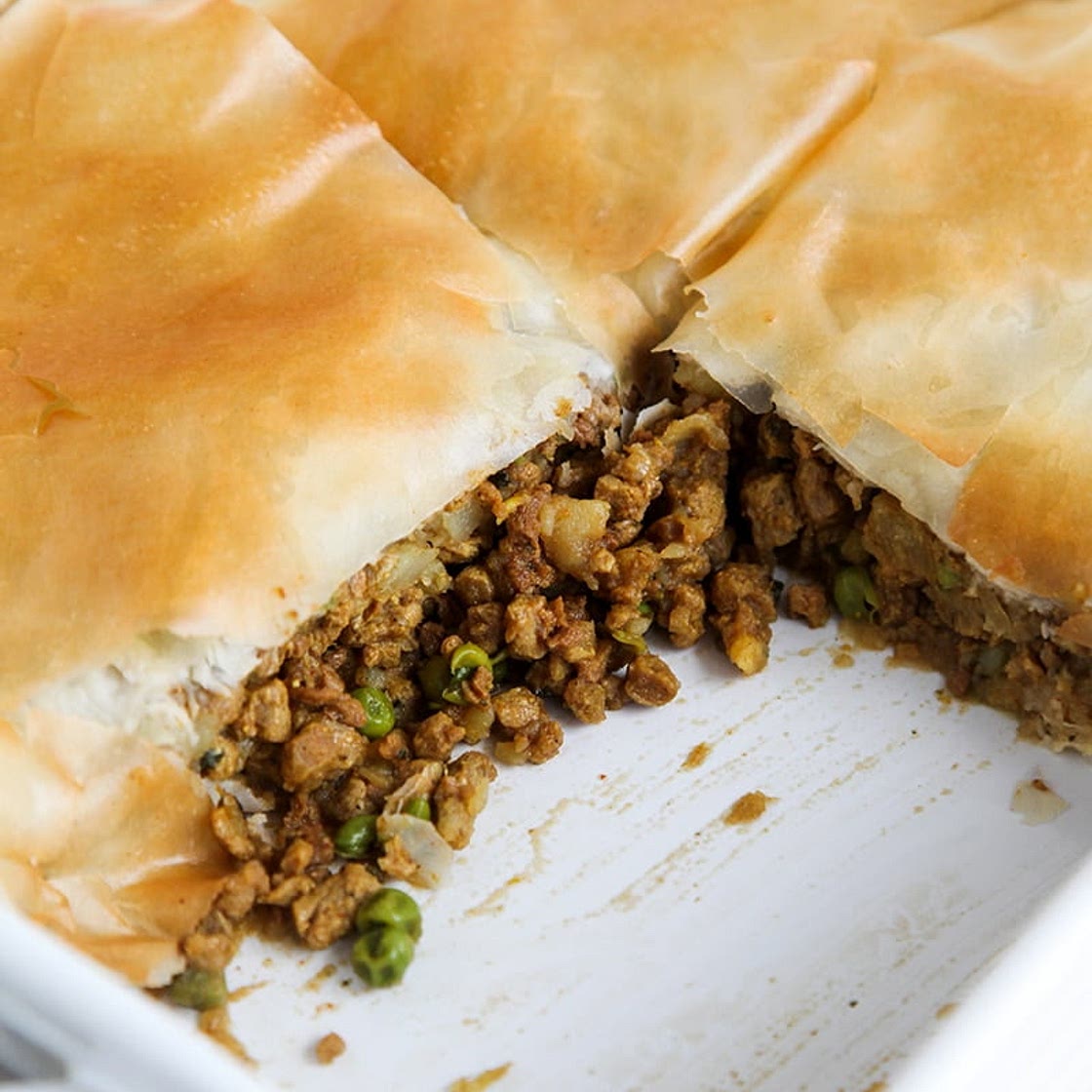 Vegan Samosa Pot Pie