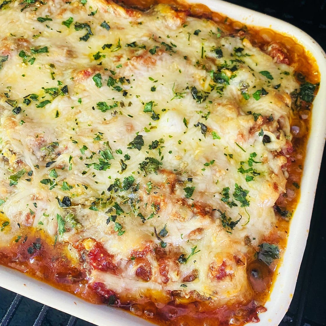 Traeger Veggie Stuffed Shells