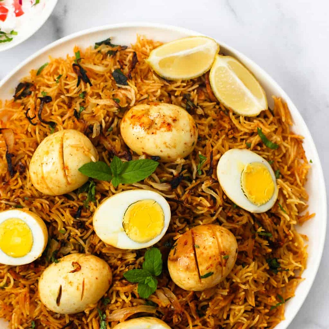 Instant Pot Egg Biryani