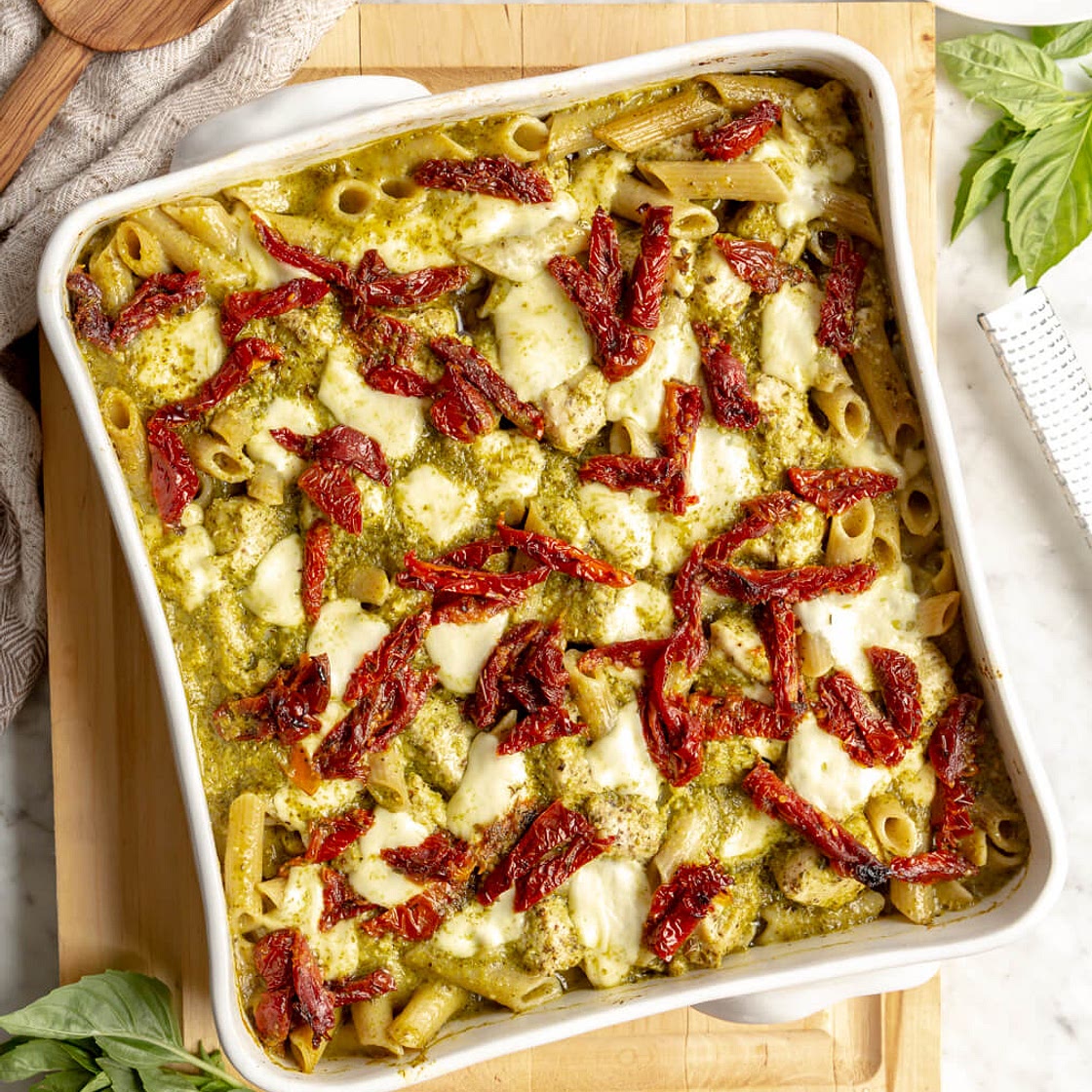 Pesto Pasta Bake