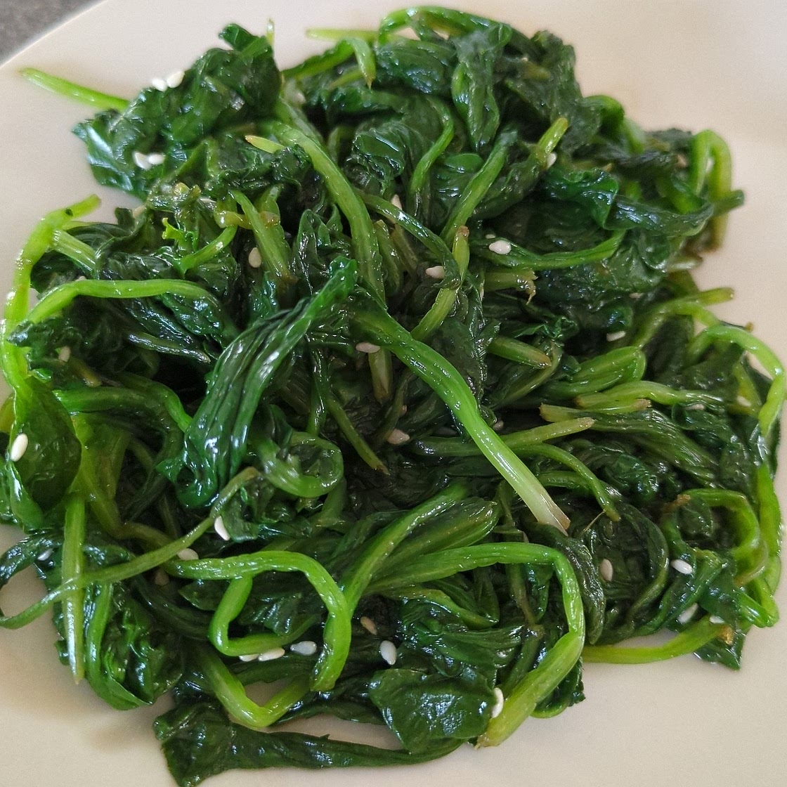 Korean Spinach Side Dish