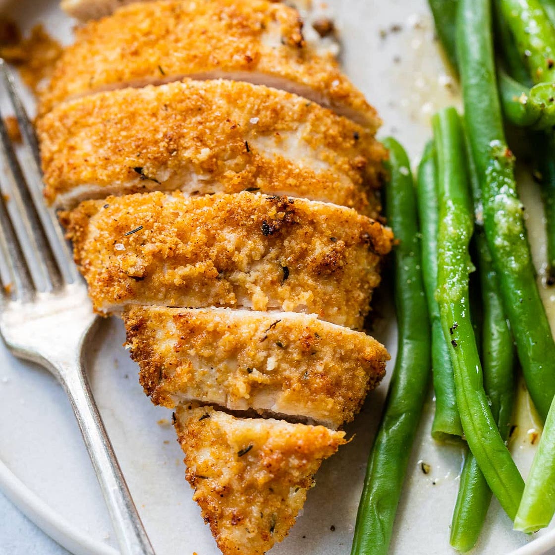 Air Fryer Fried Chicken Breast