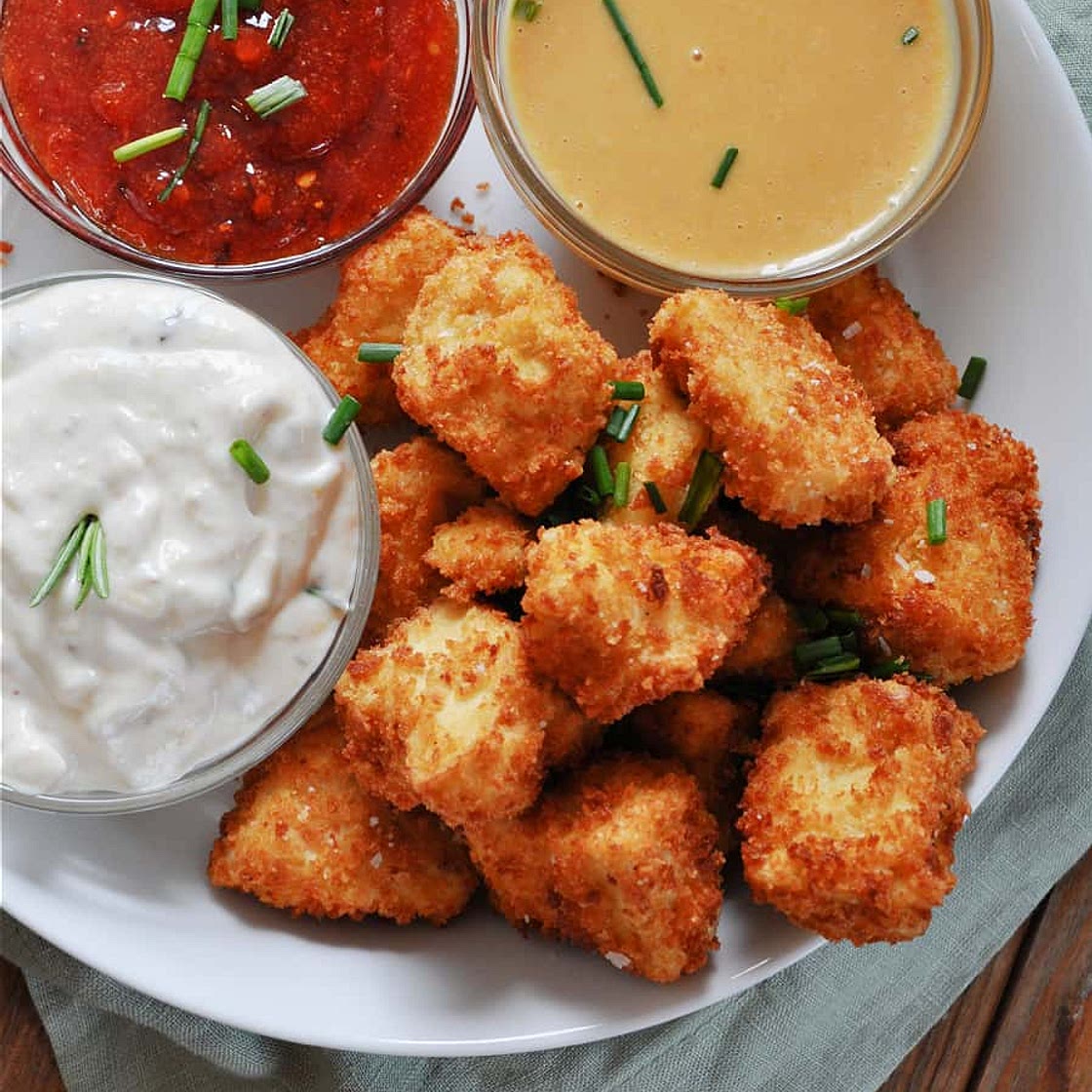 Vegan Popcorn "Chicken"