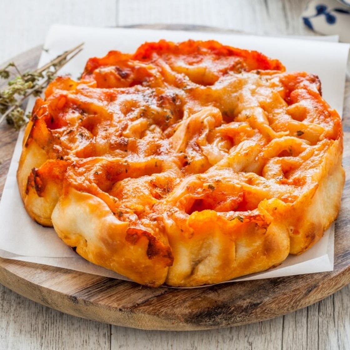 Torta di rose di pizza