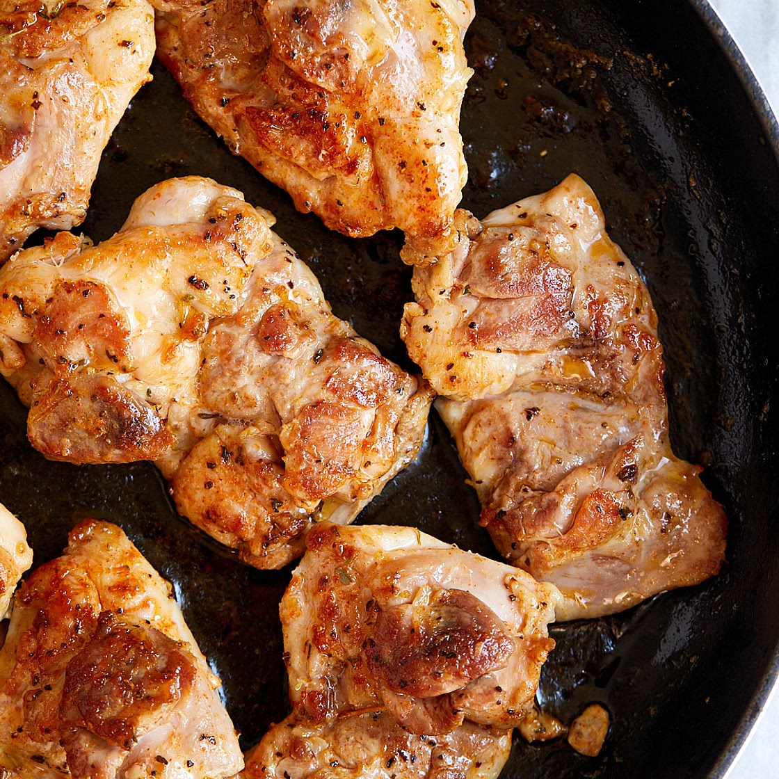 Creamy Mushroom Chicken Skillet with Bacon