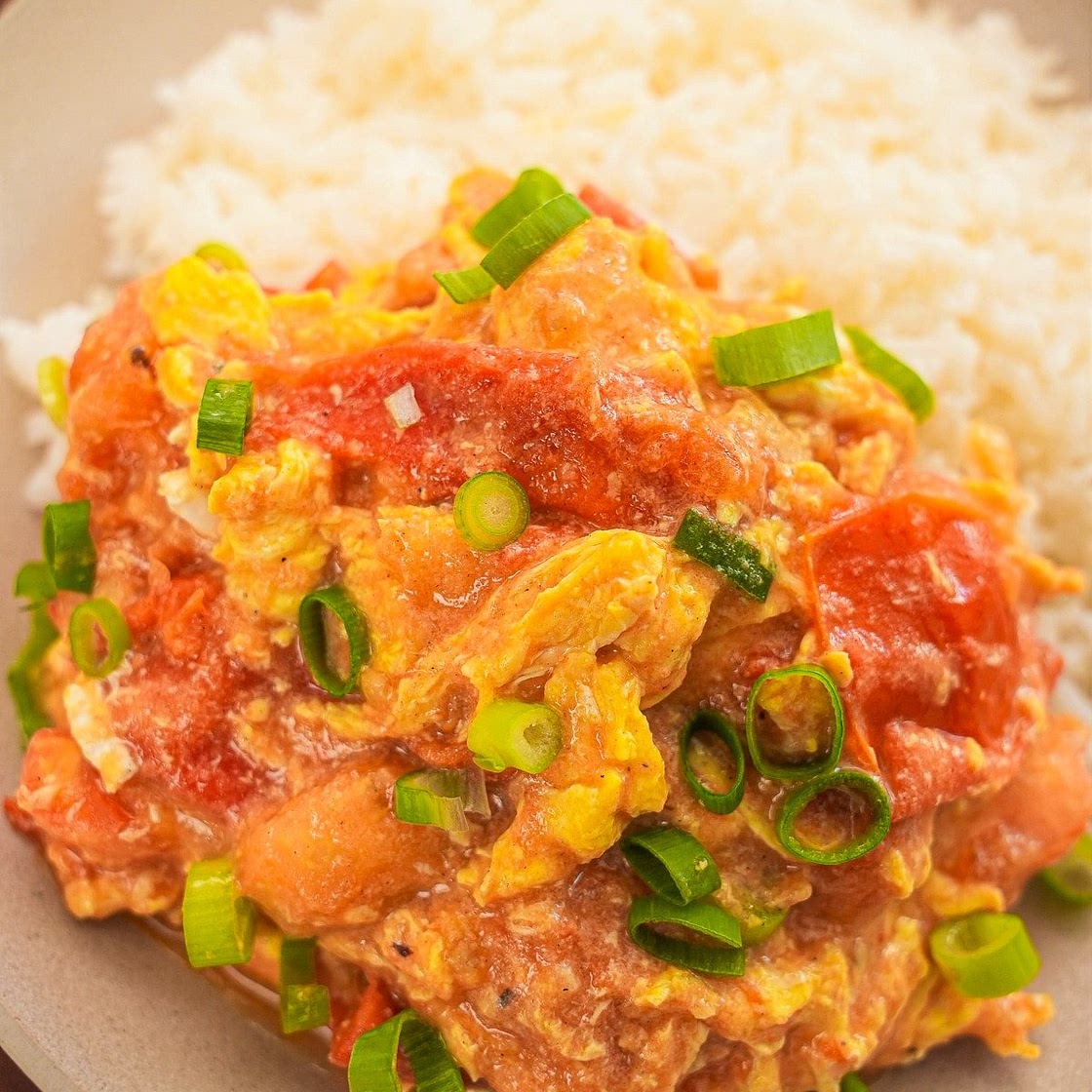Chinese Tomato Egg Stir Fry