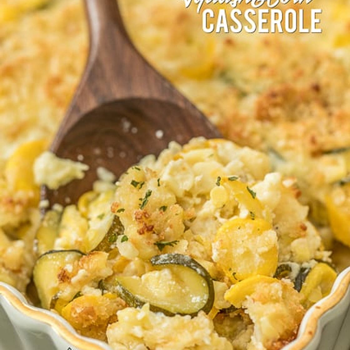 Zucchini Squash & Corn Casserole