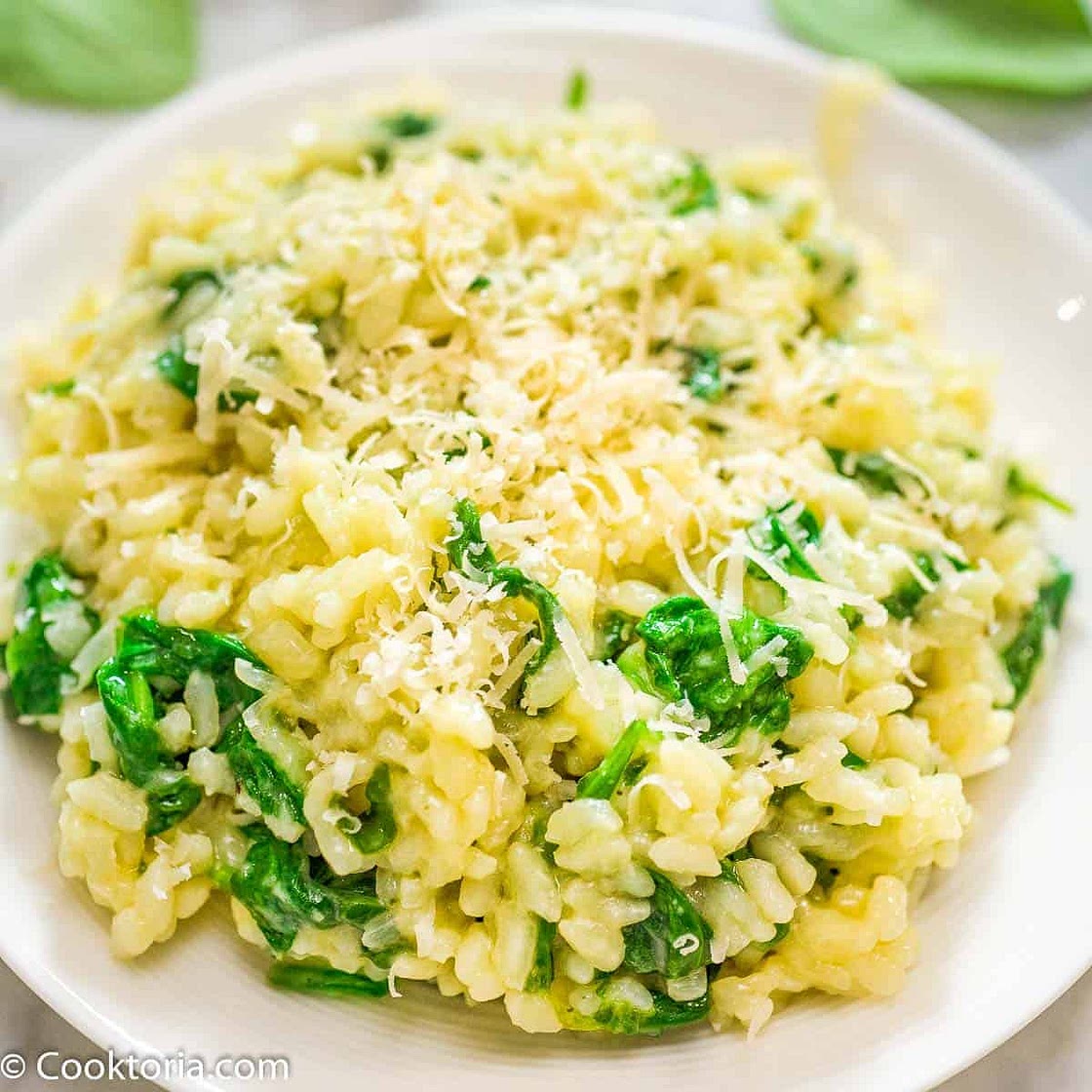Classic Spinach Risotto