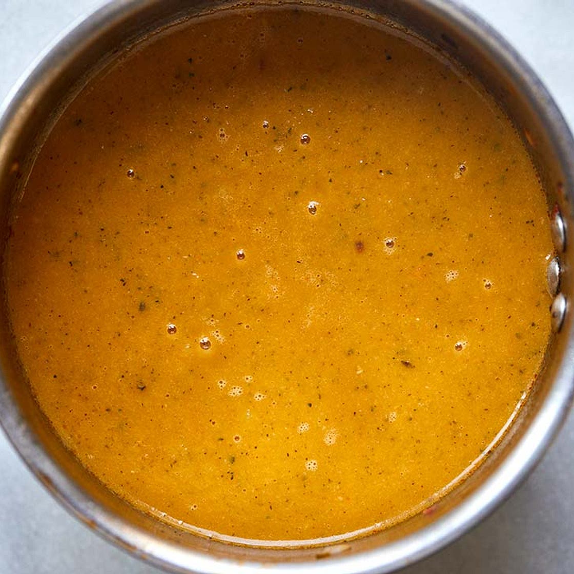 Healthy Tomato Zucchini Soup {Vegan + Gluten-Free}