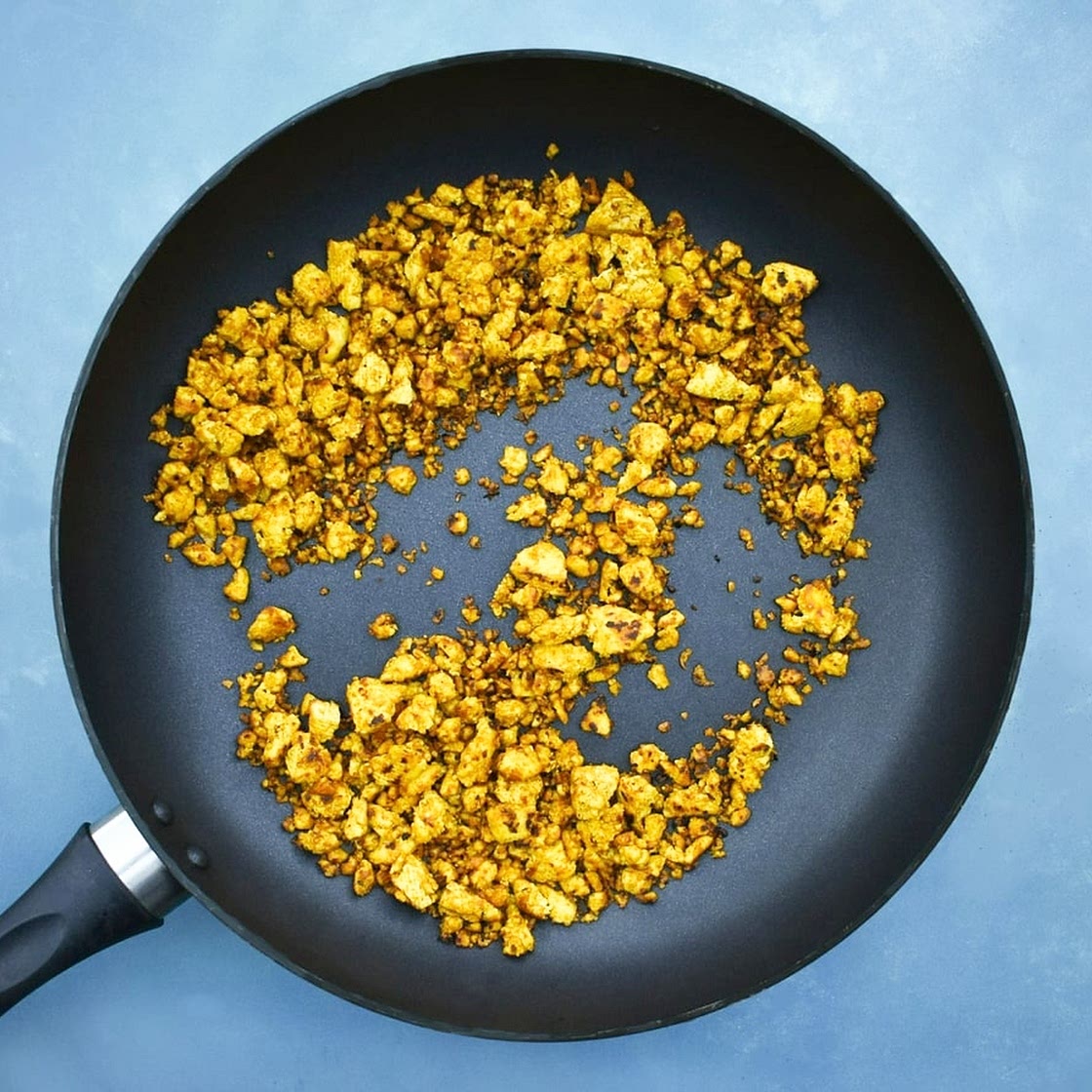 Teriyaki Tofu Crumbles for Tacos or Wraps