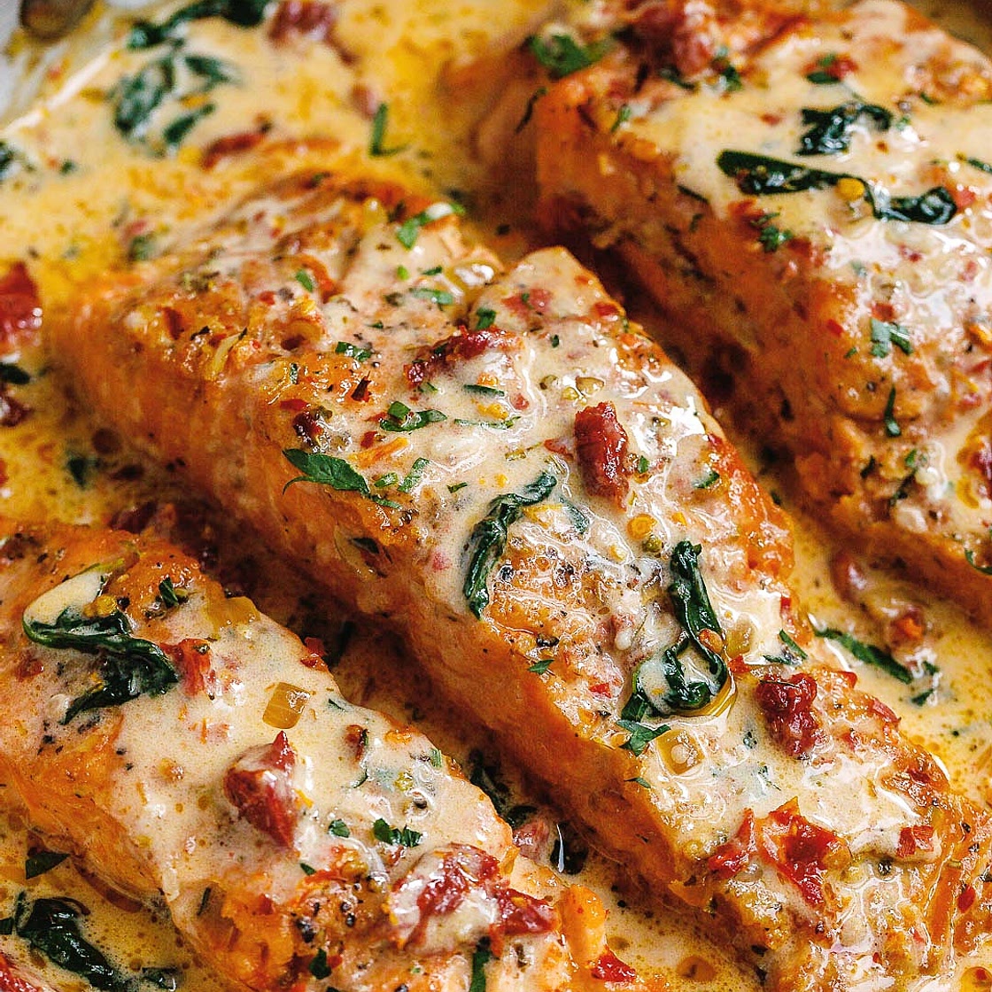 Creamy Tuscan Salmon Recipe