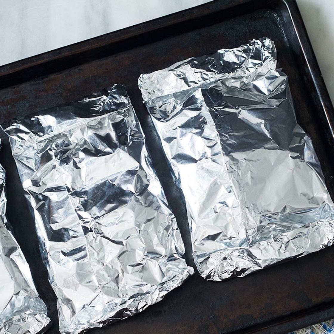 Honey Dijon Chicken and Veggies Foil Packs