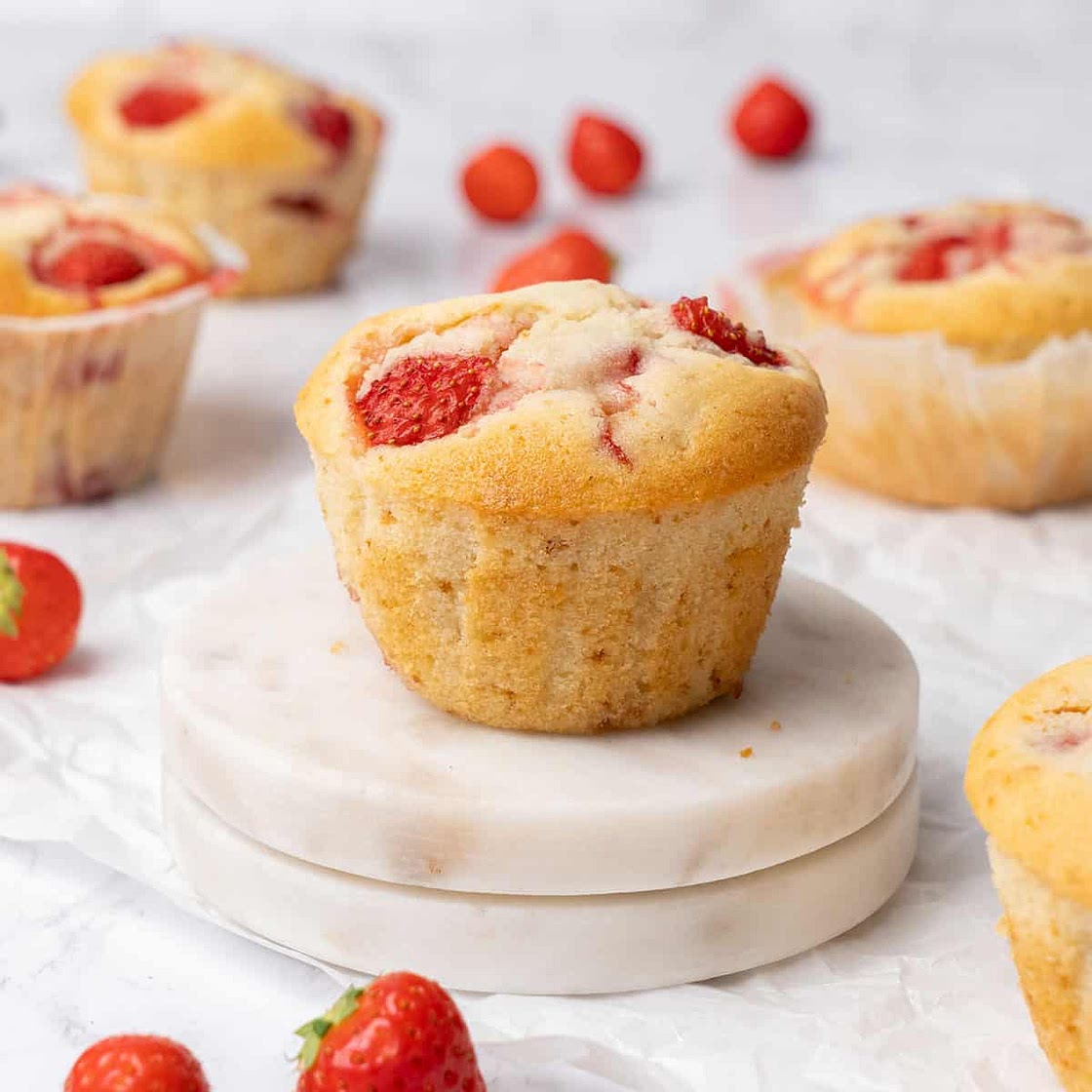 Strawberry Muffins