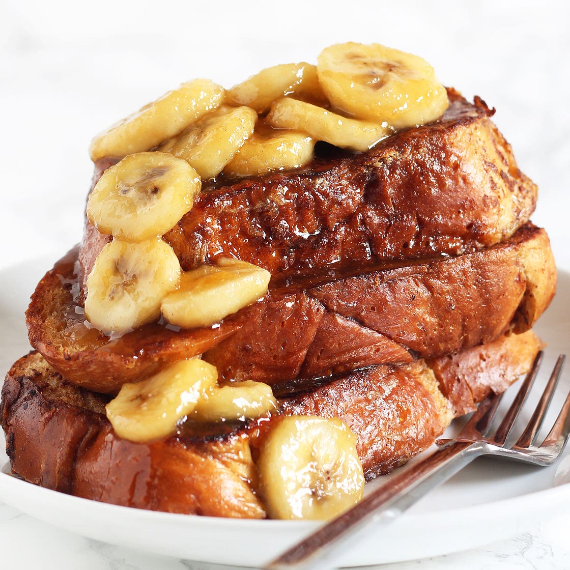 Bananas Foster French Toast