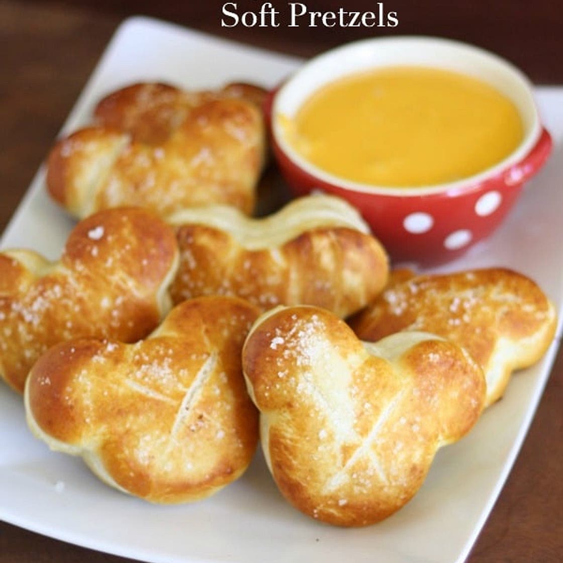 Disney Inspired Mickey Mouse Soft Pretzels
